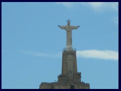 Heart of Jesus Christ Statue, Castillo de Monteagud. This 14m high statue from 1951 stands on a mountain, overlooking Murcia.